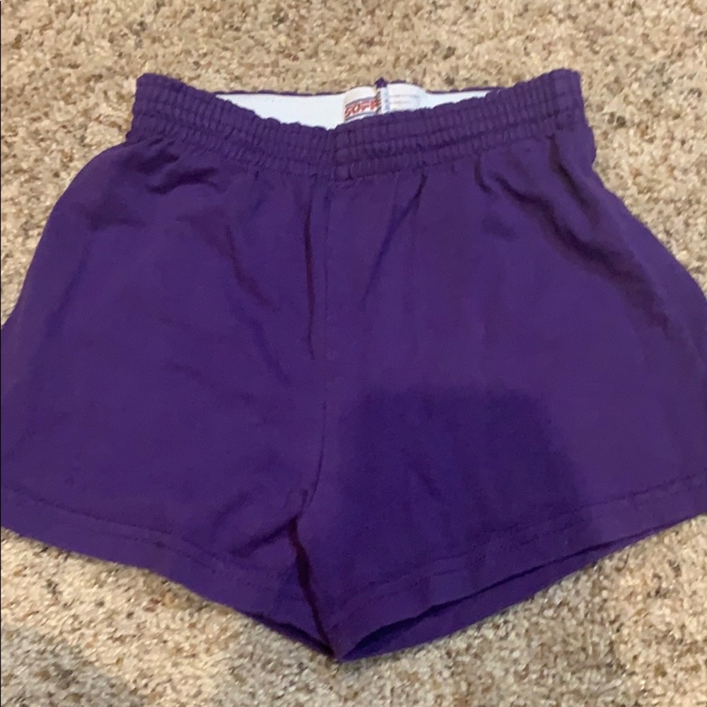 Purple Soffe shorts